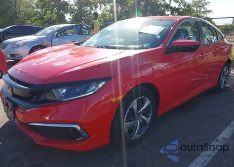 2020 Honda Civic Lx из США, поврежденный, VIN 2HGFC2F64LH560565